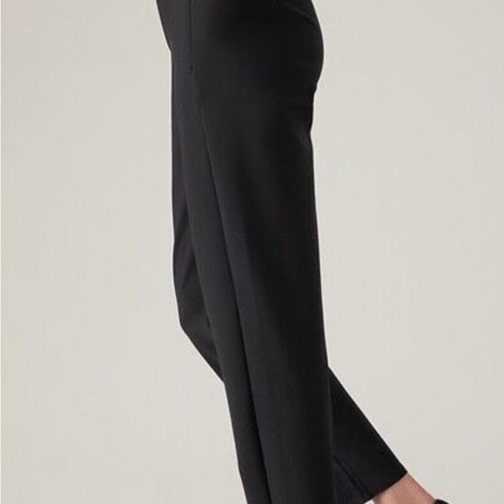 Athleta Black Stellar Trouser Women's Pants Size 14/T